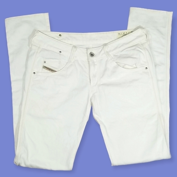 Diesel Industry Women's Clush White Skinny Jeans Size 29x32 - Picture 2 of 9